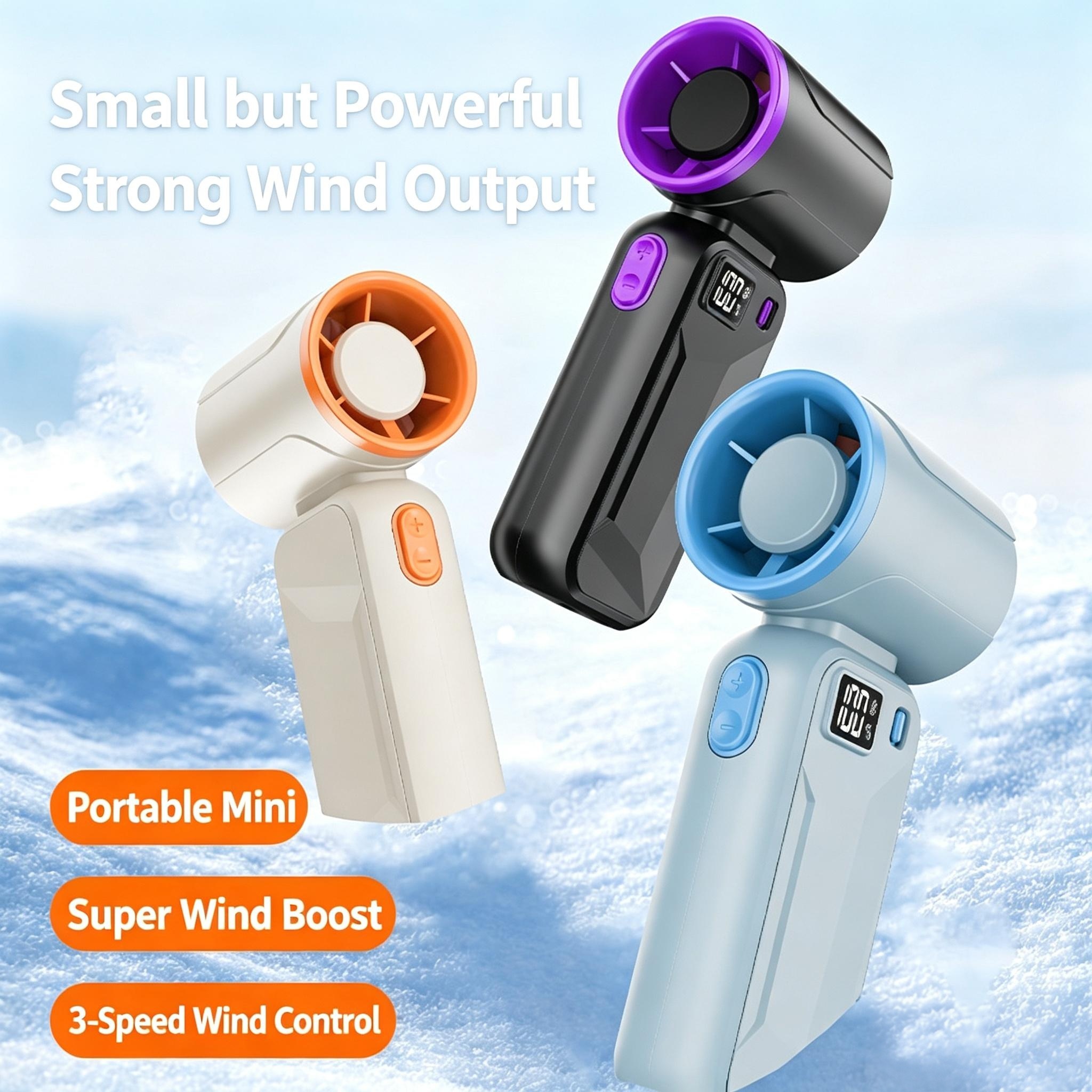 Portable Mini High Speed Hand Fan Turbo 