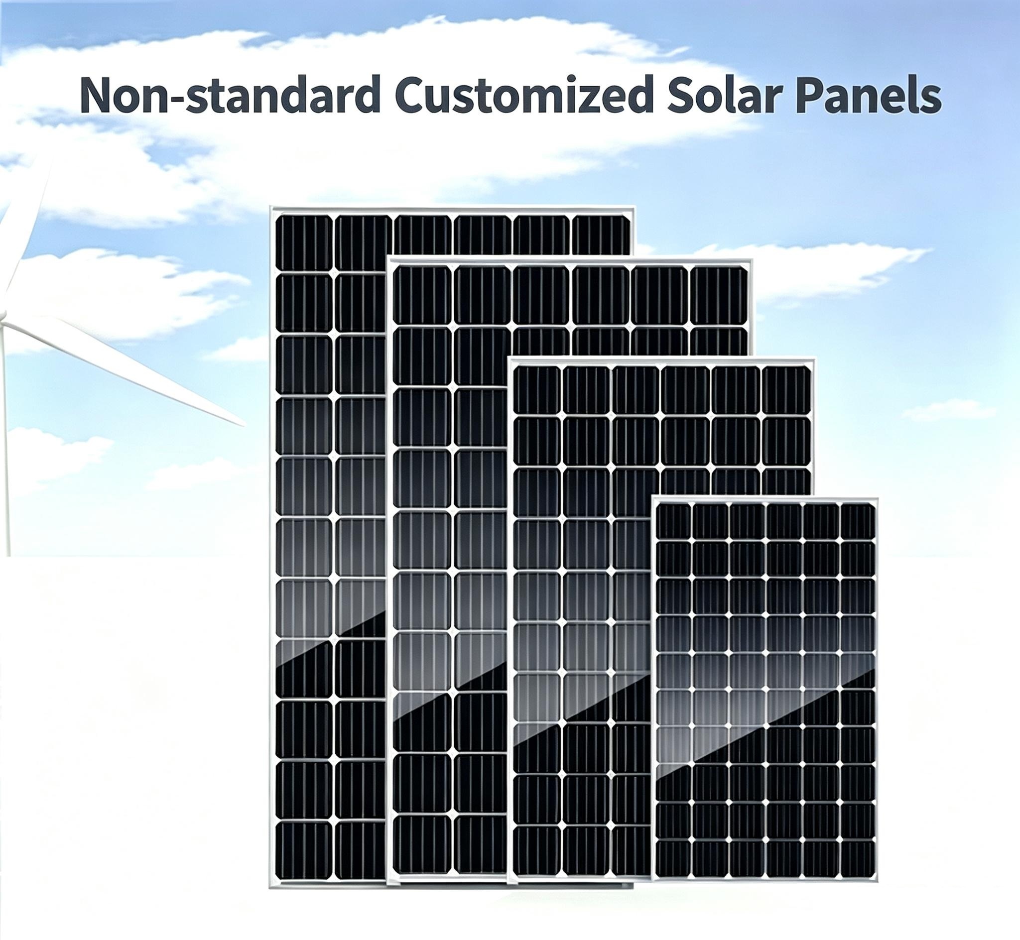 Non-Standard Custom Solar Panels, Monocr
