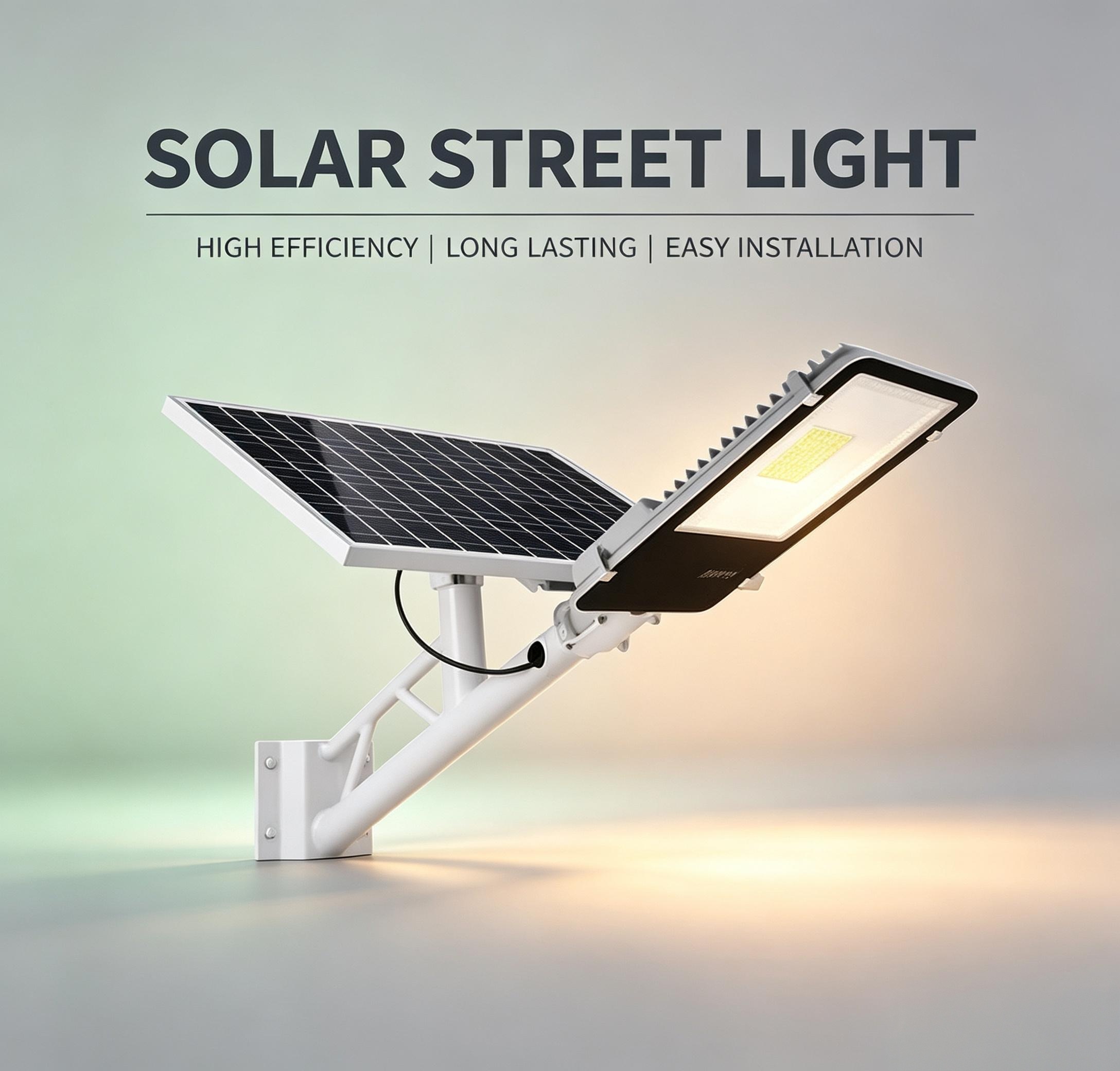 Split LED Solar Street Light W