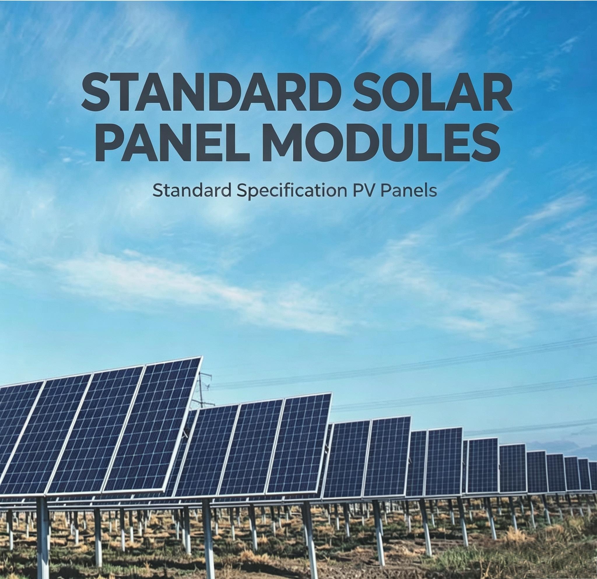 Standard Monocrystalline PV Mo